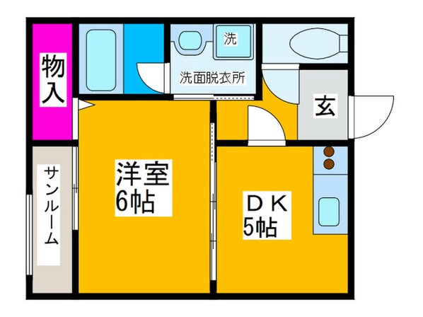 ヴェルドミール堺の物件間取画像